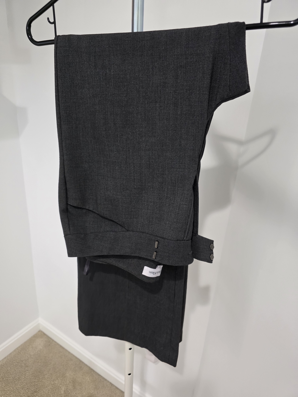 Calvin Klein Dark Charcoal Gray Women's Dress Pants-10